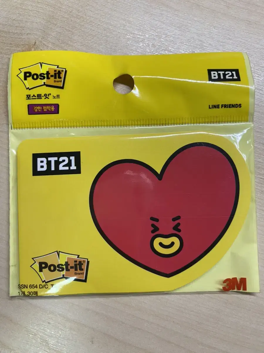 bt21 타타 포스트잇 미사용